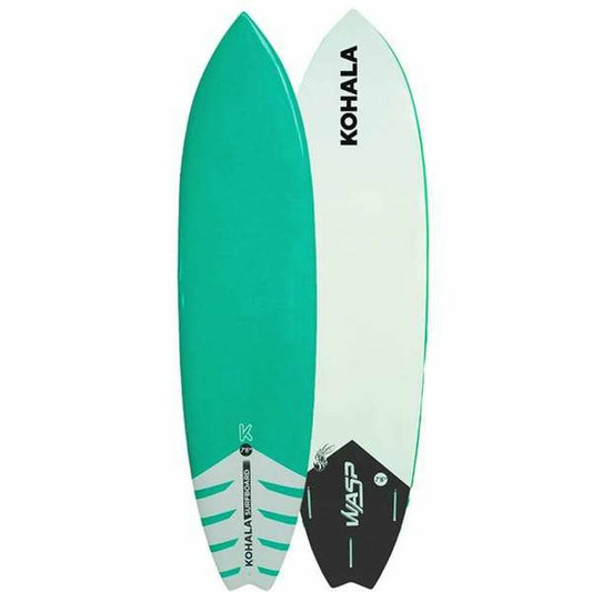 Surf Board Epoxy Surf 7'6" Green Rigid - Little Baby Shop