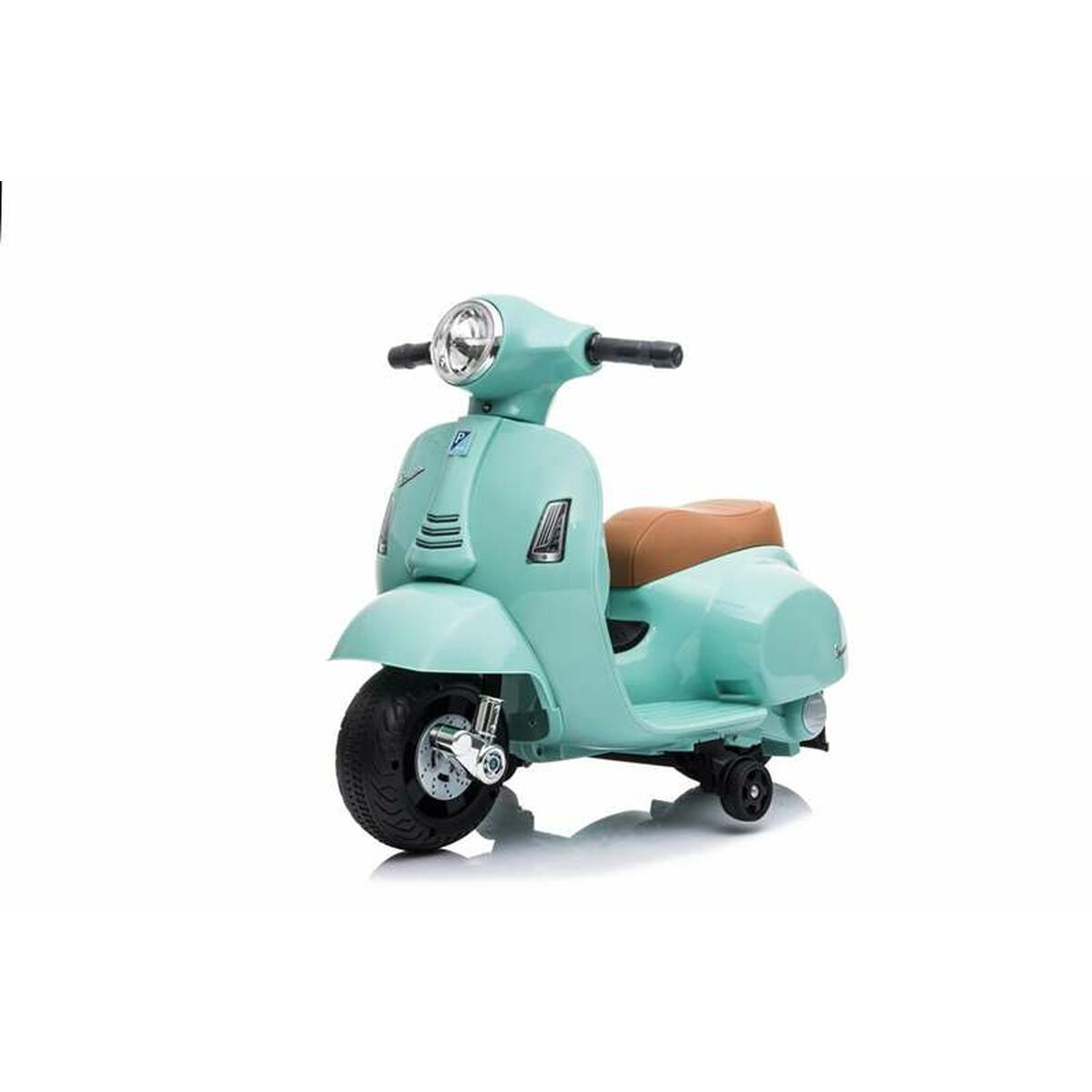 Children's Electric Scooter Vespa 6V Green - Little Baby Shop