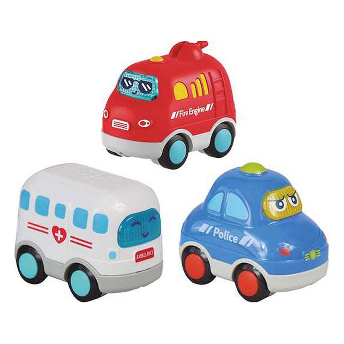 Toy car Fire Engine Police Car Ambulance - Little Baby Shop