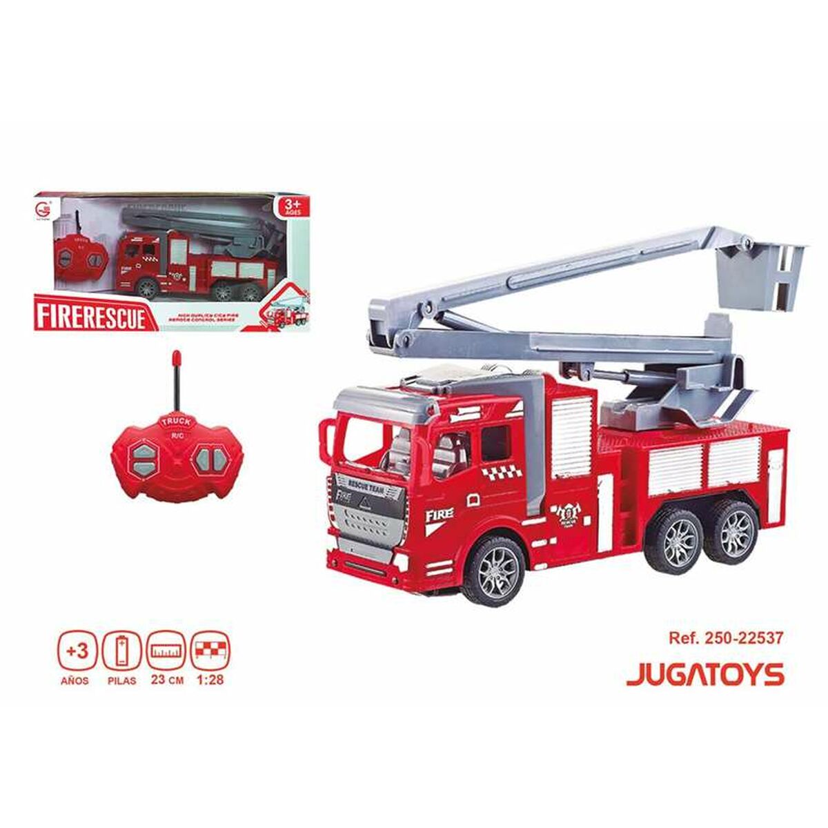 Fire Engine Radio control 1:28 23 cm - Little Baby Shop