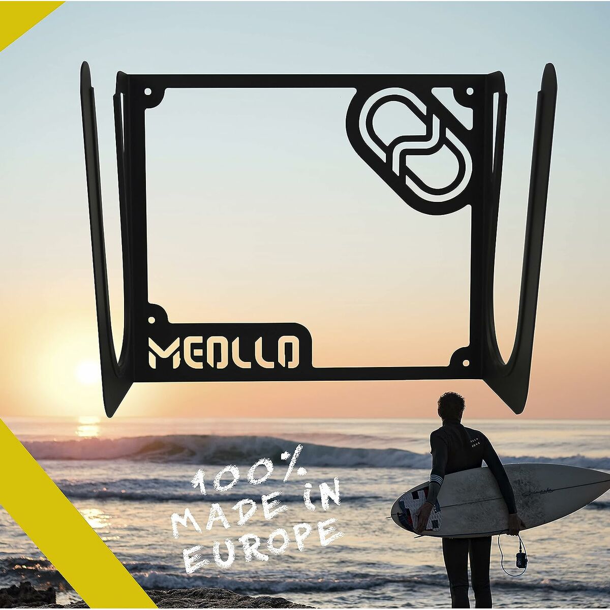 Wall Mount for Surf Board Meollo (2 Units) - Little Baby Shop