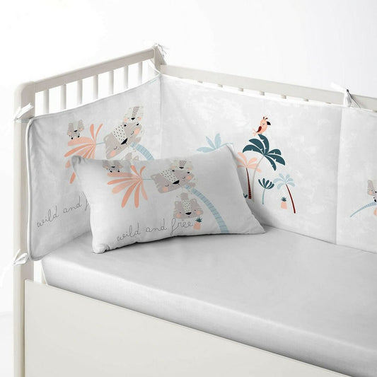 Cot protector Cool Kids Wild And Free (60 x 60 x 60 + 40 cm) - Little Baby Shop