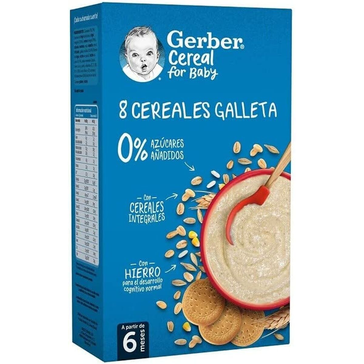 Purée for babies Nestlé Gerber   Biscuits 500 g - Little Baby Shop