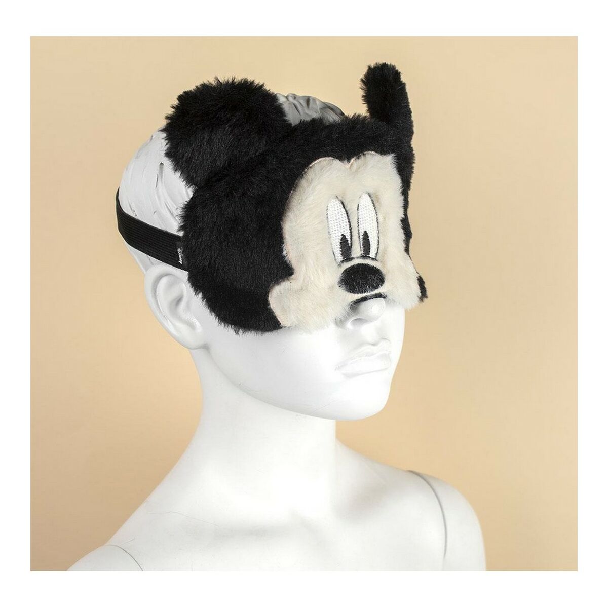 Blindfold Mickey Mouse black (20 x 10 x 1 cm) - Little Baby Shop