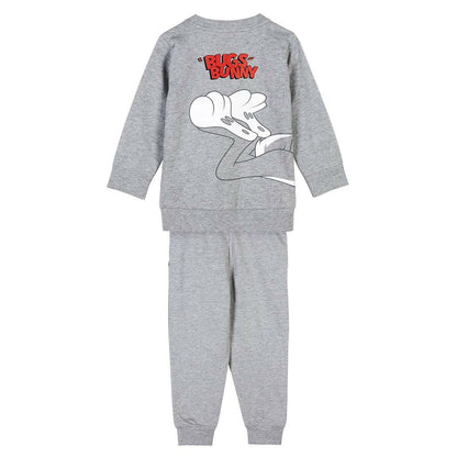 Children’s Tracksuit Looney Tunes Grey - Little Baby Shop