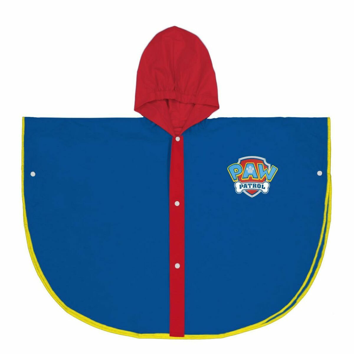 Waterproof Poncho with Hood The Paw Patrol Blue - Little Baby Shop