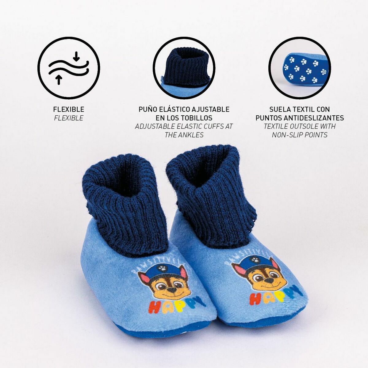 House Slippers The Paw Patrol Blue - Little Baby Shop