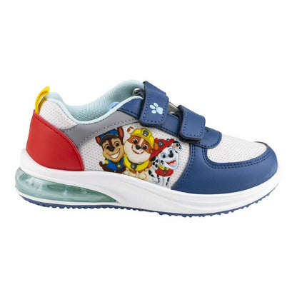 LED Trainers The Paw Patrol Velcro Blue - Little Baby Shop