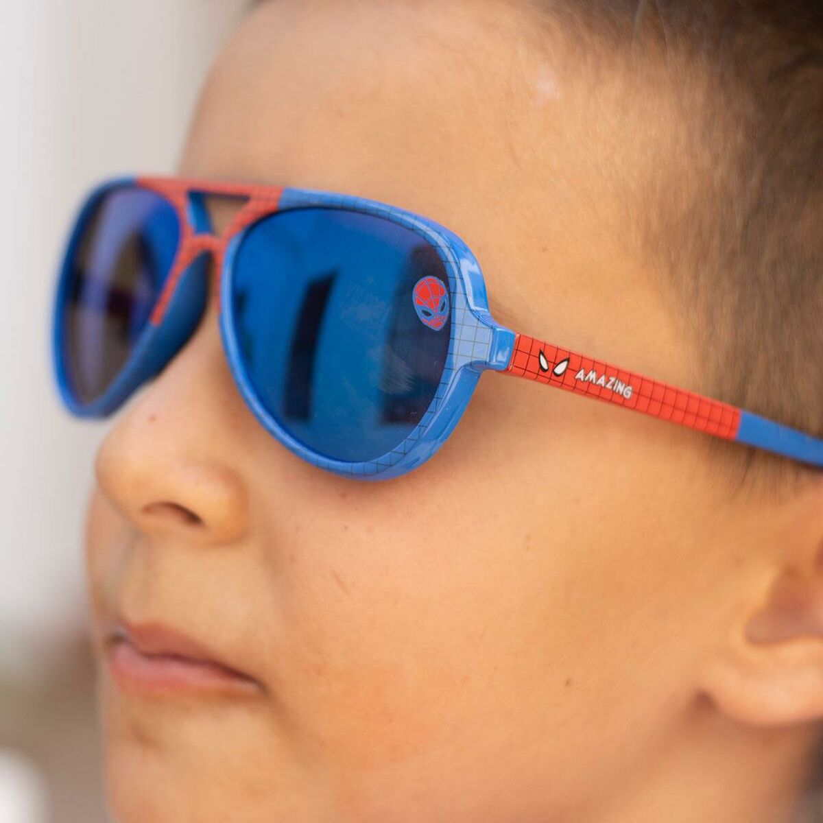 Child Sunglasses Spider-Man Blue Red - Little Baby Shop