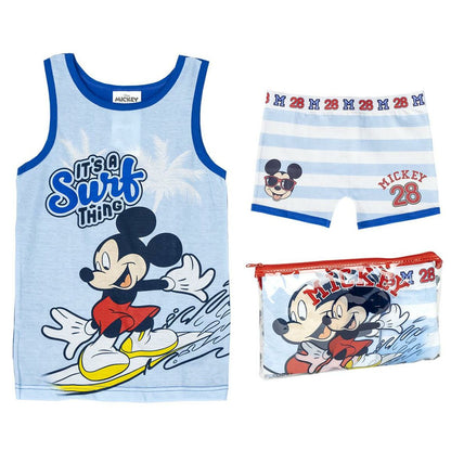 Children's Pyjama Mickey Mouse Blue - Little Baby Shop