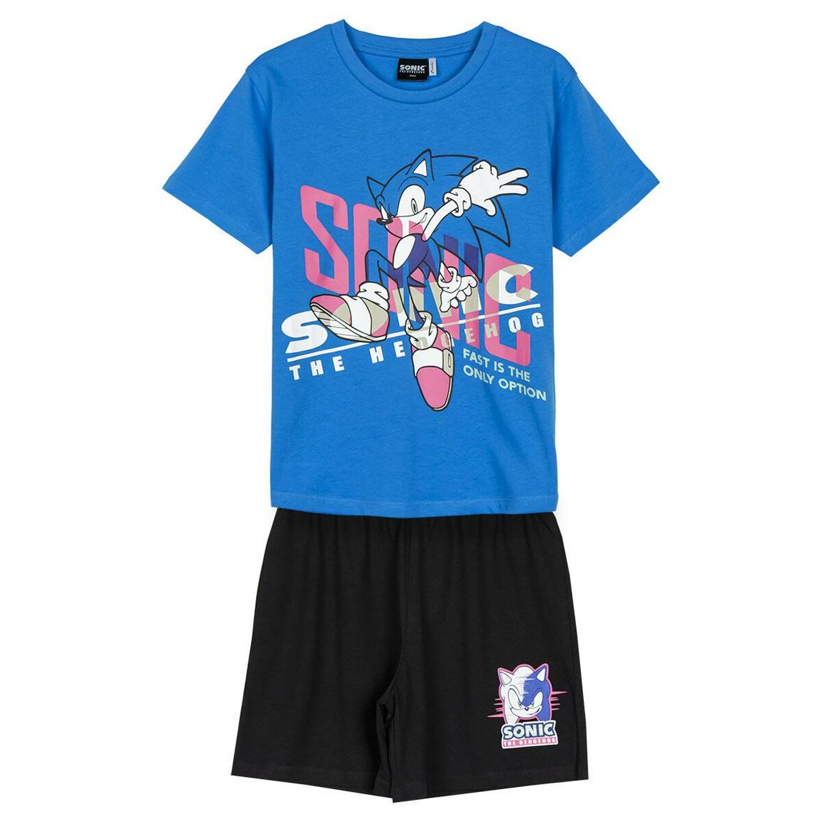 Children's Pyjama Sonic Blue - Little Baby Shop