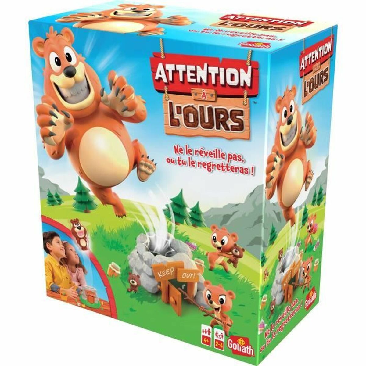 Board game Goliath Attention à L'Ours (FR) - Little Baby Shop