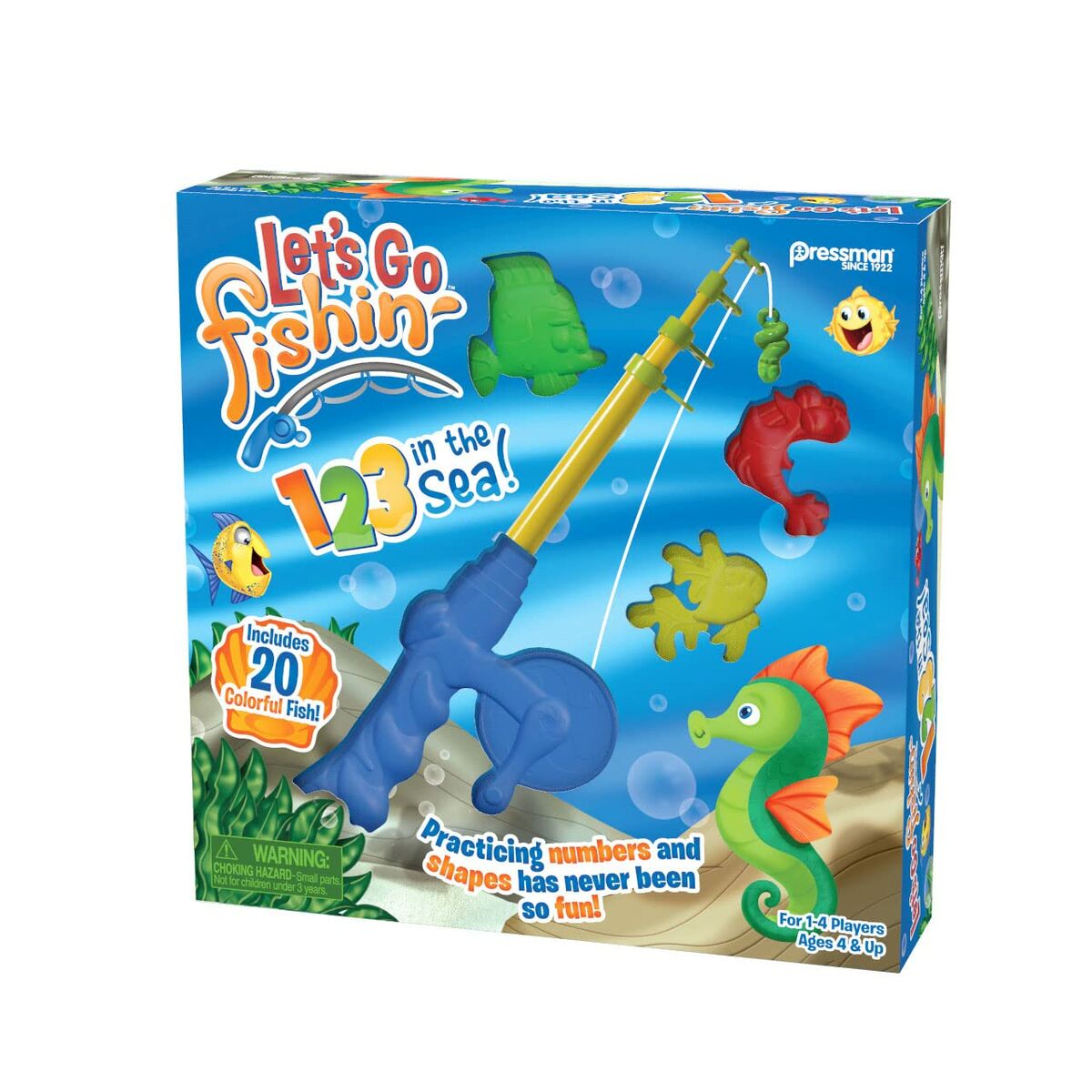 Board game Goliath Let's Go Fishin - 123 in the Sea! (FR) - Little Baby Shop