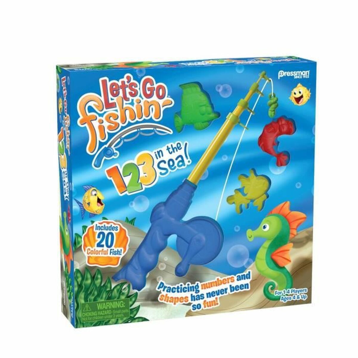 Board game Goliath Let's Go Fishin - 123 in the Sea! (FR) - Little Baby Shop