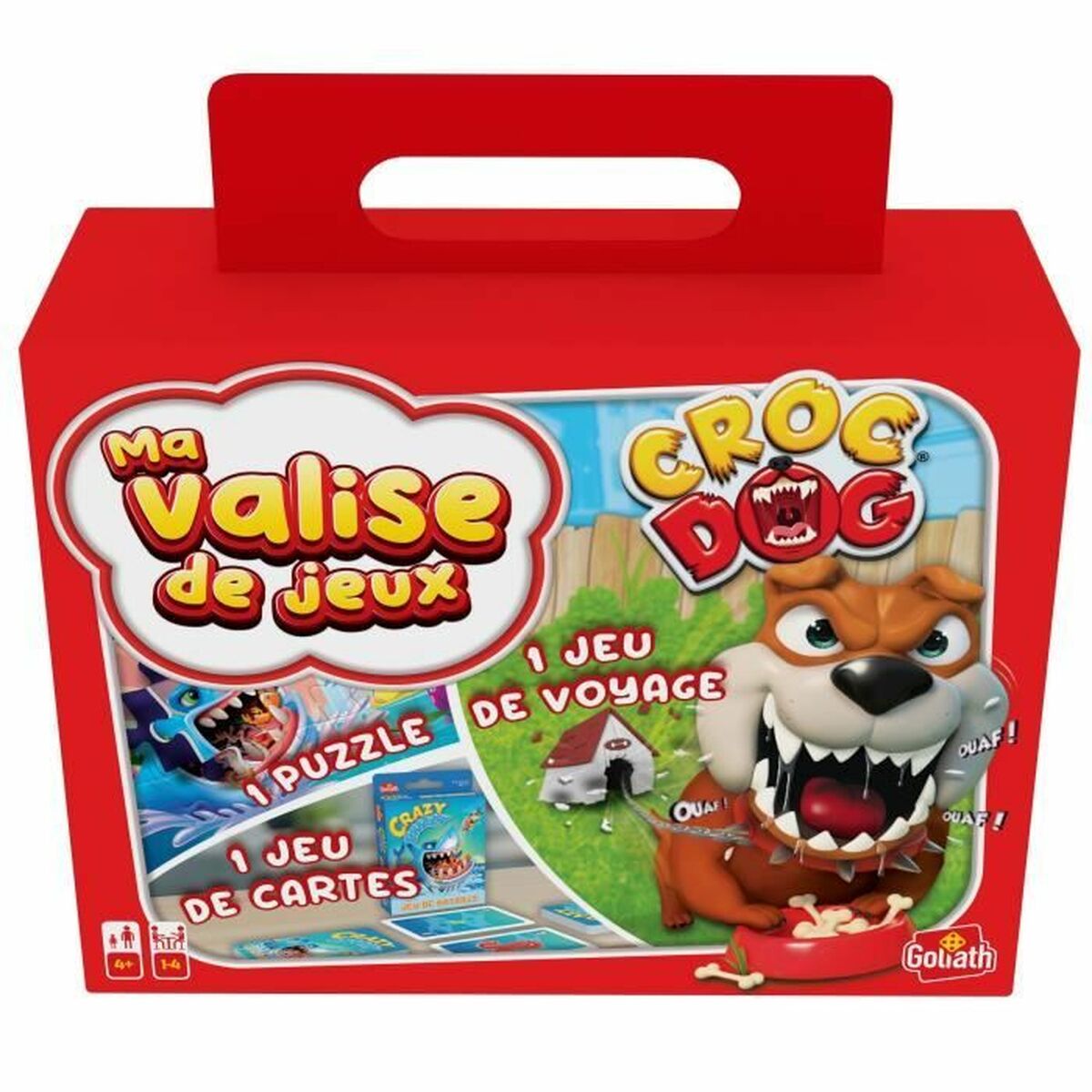 Travel Game Set Goliath Croc Dog (FR) - Little Baby Shop