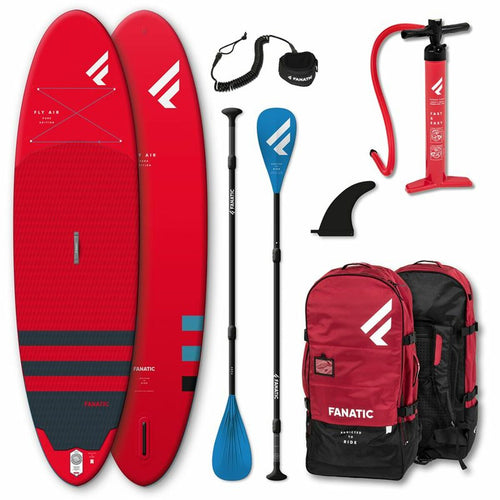 Inflatable Paddle Surf Board with Accessories Fanatic Air Air/Pure Fanatic 9´8 Red - Little Baby Shop