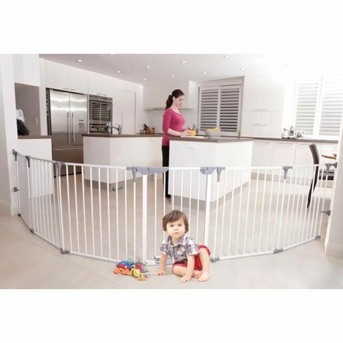 Safety barrier Dreambaby Royale 3-in-1 Converta - Little Baby Shop