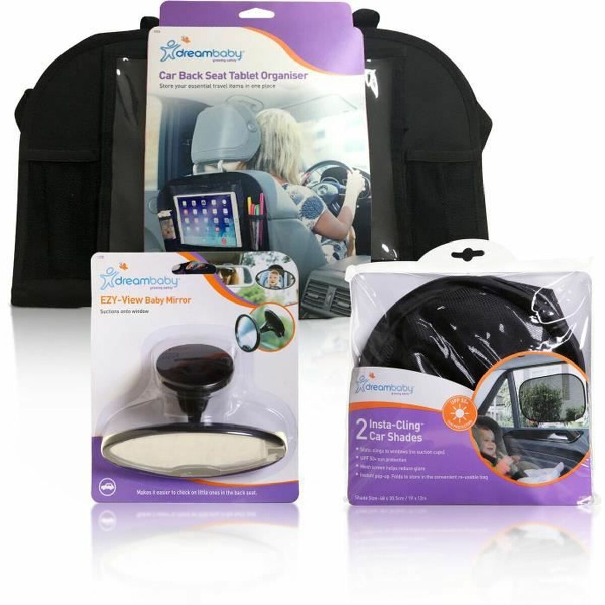 Rearview Baby Mirror for Rear Seat Dreambaby Parasol Set - Little Baby Shop