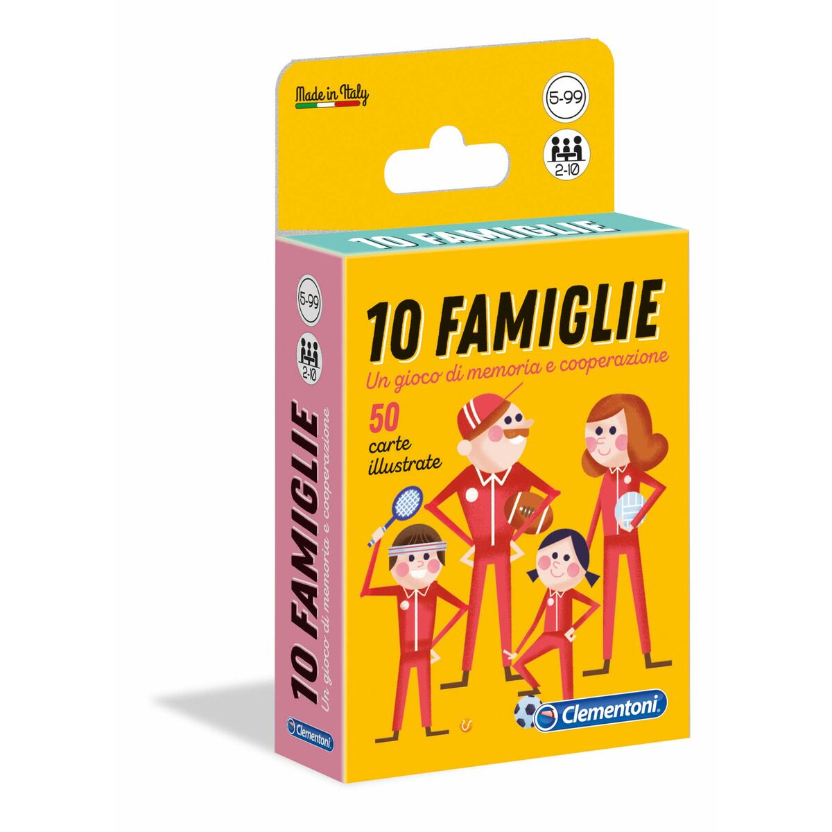 Card Game Clementoni Famiglie Italian (Refurbished A+) - Little Baby Shop