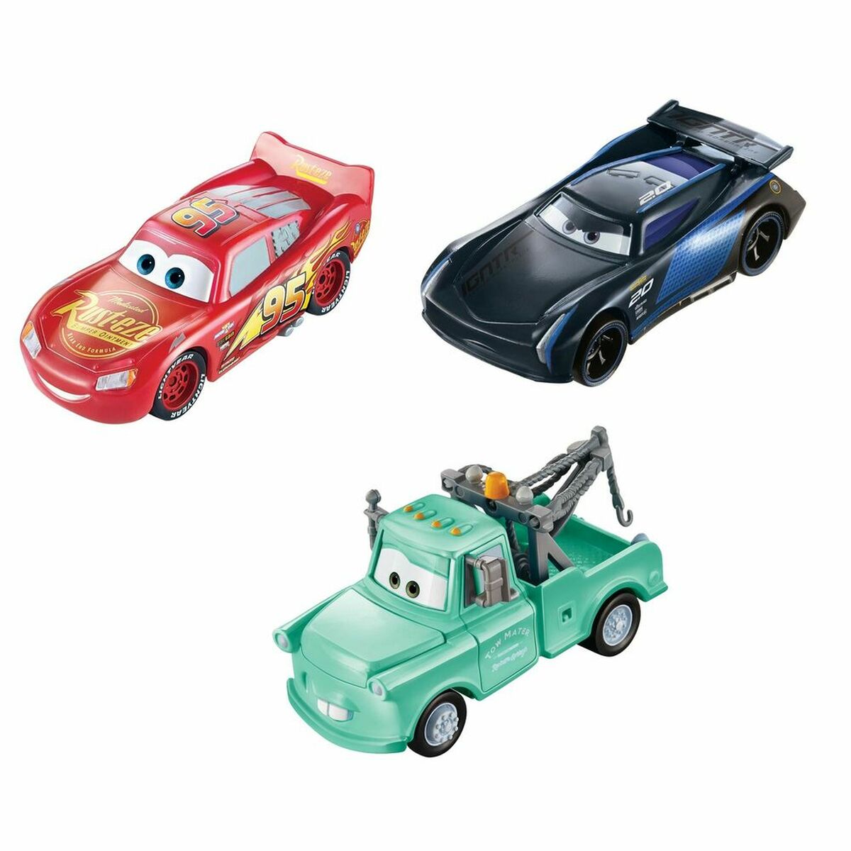 Set of 3 Cars Mattel The Cars - Little Baby Shop