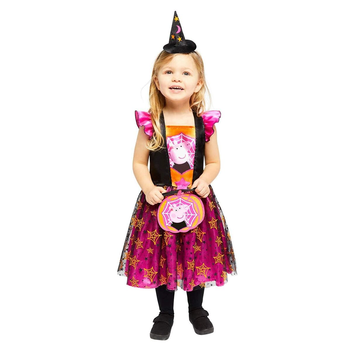 Costume for Children Witch Multicolour (Refurbished A+) - Little Baby Shop