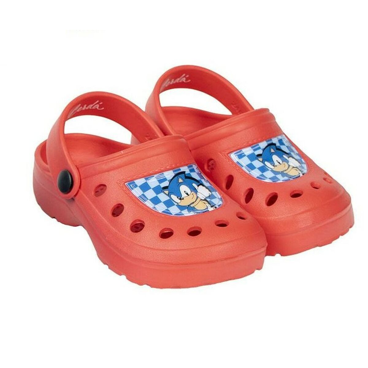 Beach Sandals Sonic Red - Little Baby Shop