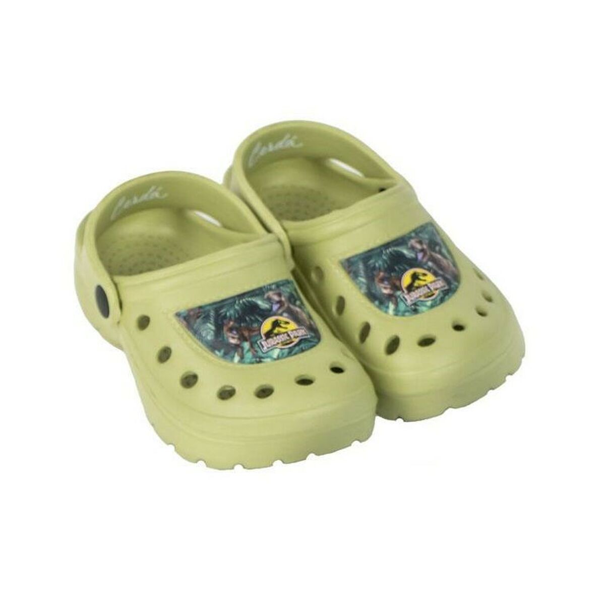 Beach Sandals Jurassic Park Green - Little Baby Shop