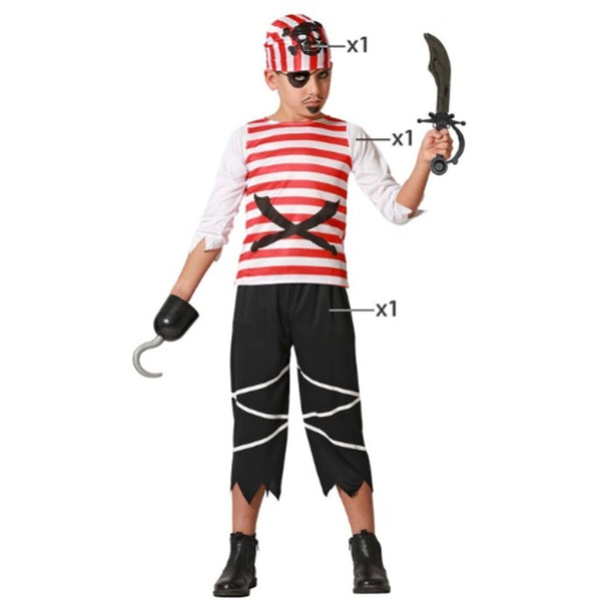 Costume for Children Pirate - Little Baby Shop