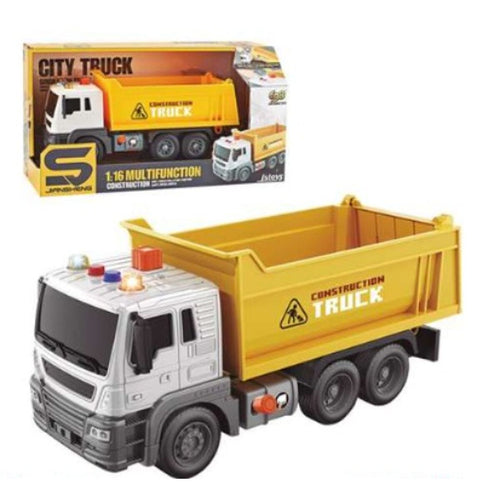 Truck Public Works Sound Lights 1:16 11 x 10 x 24.50 cm - Little Baby Shop