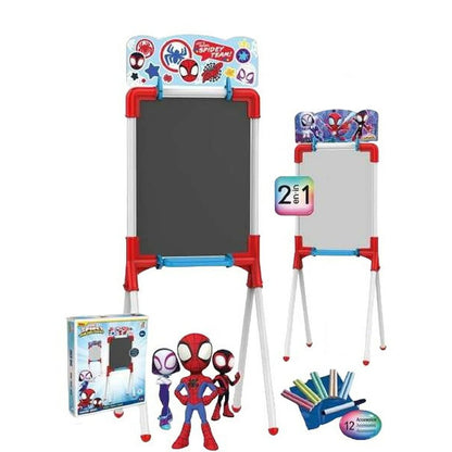 2 in 1 Board Spidey Magnetic Accessories x 12 37 x 32 x 98 cm - Little Baby Shop