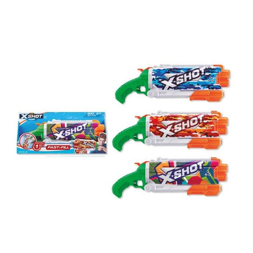 Water Pistol Zuru X-Shot Skins Pump Action Fast-Fill 49 x 18 x 6 cm - Little Baby Shop