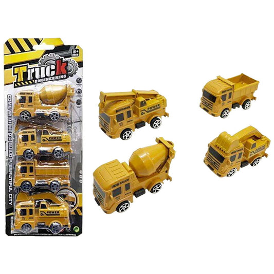 Construction Work Vehicles (Set) 4 Pieces - Little Baby Shop