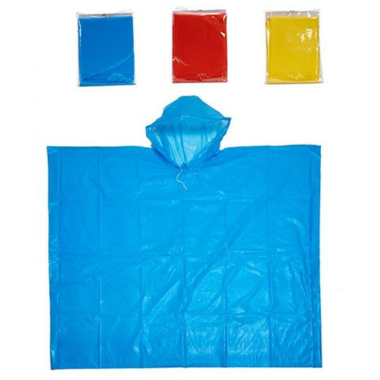 Waterproof Poncho with Hood 110 x 87 cm Children's - Little Baby Shop