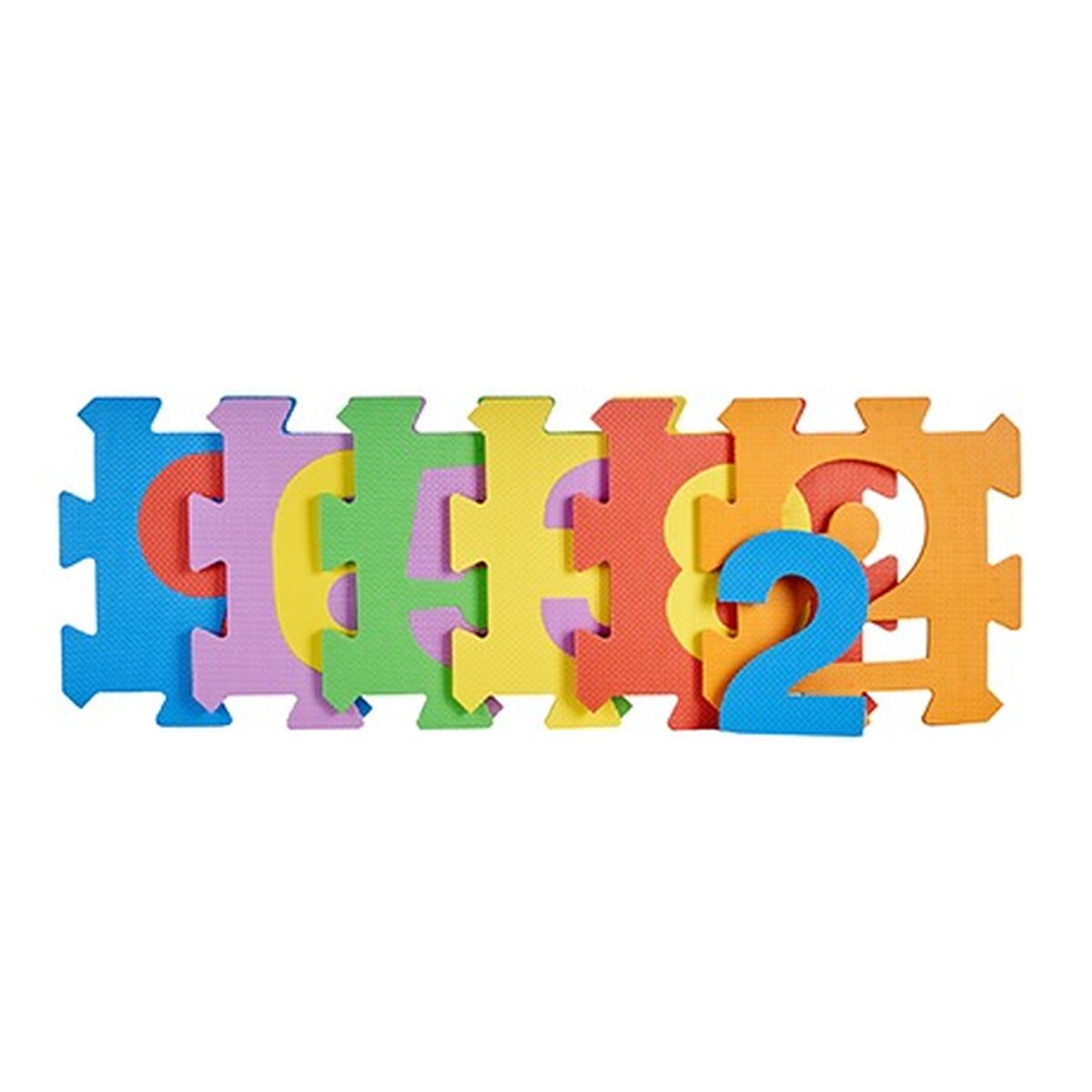 Puzzle Carpet Multicolour Numbers Eva Rubber (12 Units) - Little Baby Shop