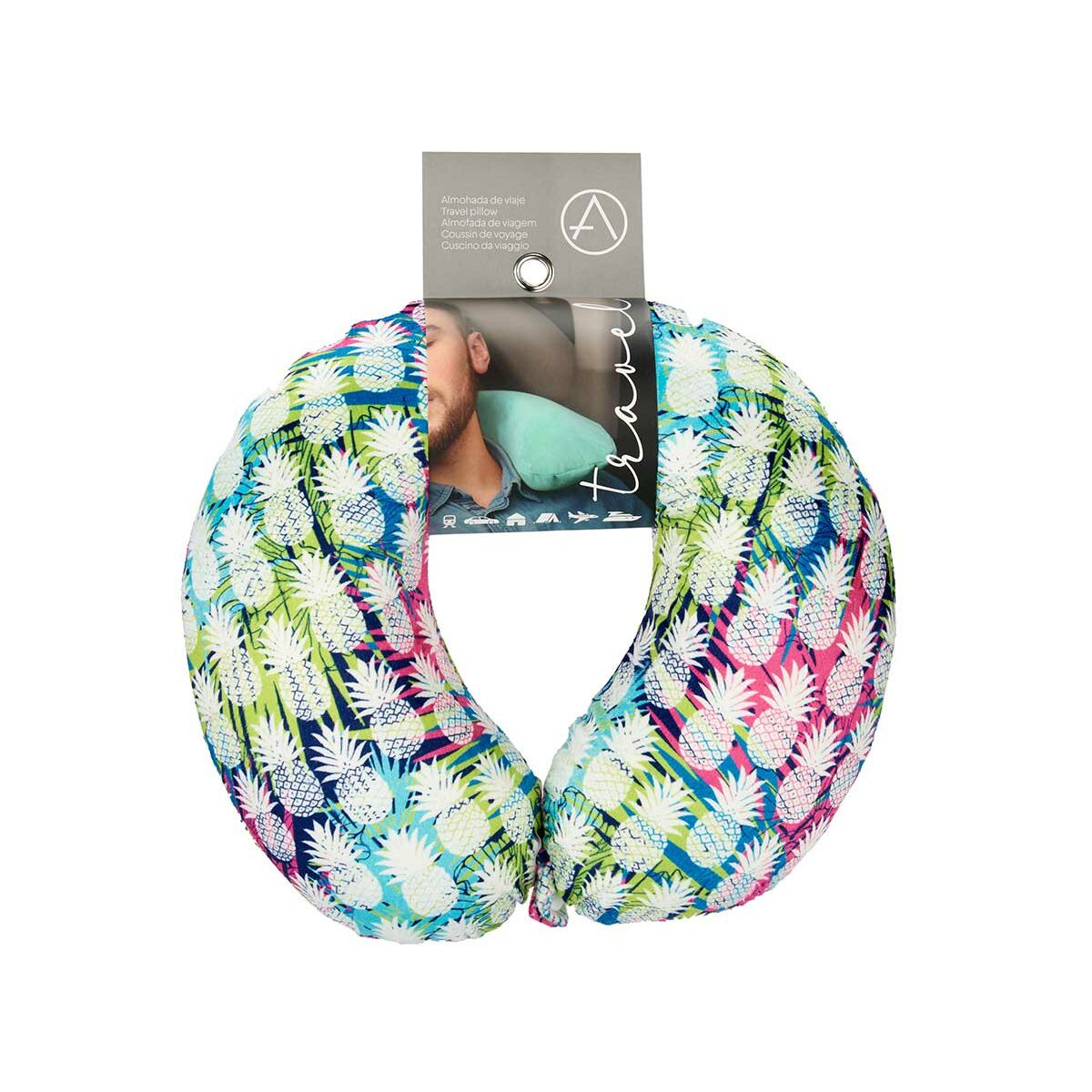 Neck Pillow Abstract 31 x 10,5 x 27,4 cm (4 Units) - Little Baby Shop