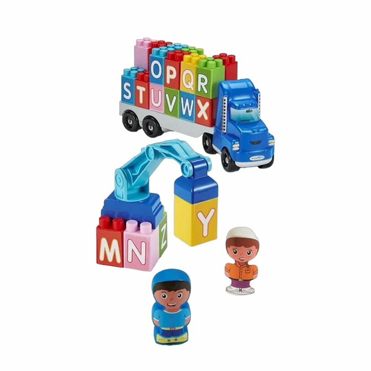 Playset Ecoiffier Abrick Crane Lorry - Little Baby Shop