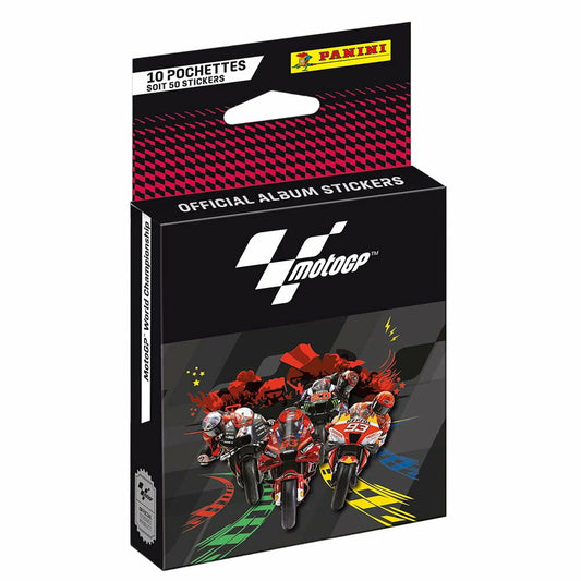 Pack of stickers Panini Moto GP 10 Envelopes (French) - Little Baby Shop