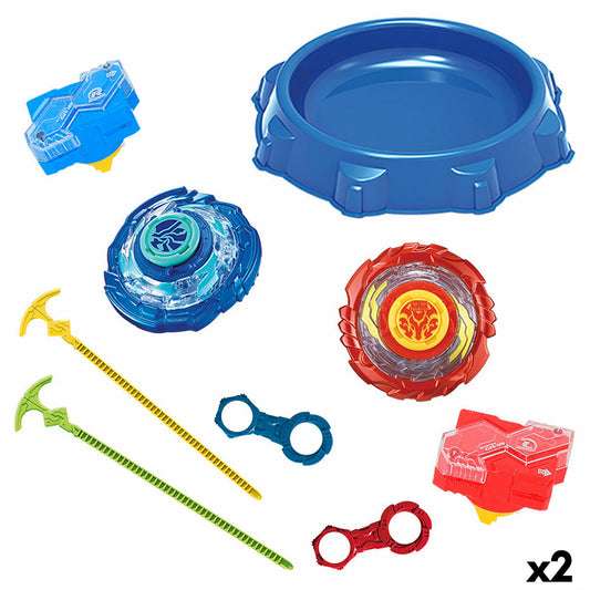 Set of battle gyroscopes and arena Infinity Nado (2 Units) - Little Baby Shop