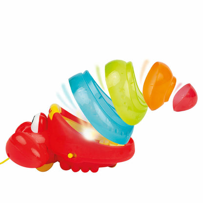 Pull-along toy Winfun Crab Plastic 19,5 x 17 x 21,5 cm (6 Units) - Little Baby Shop