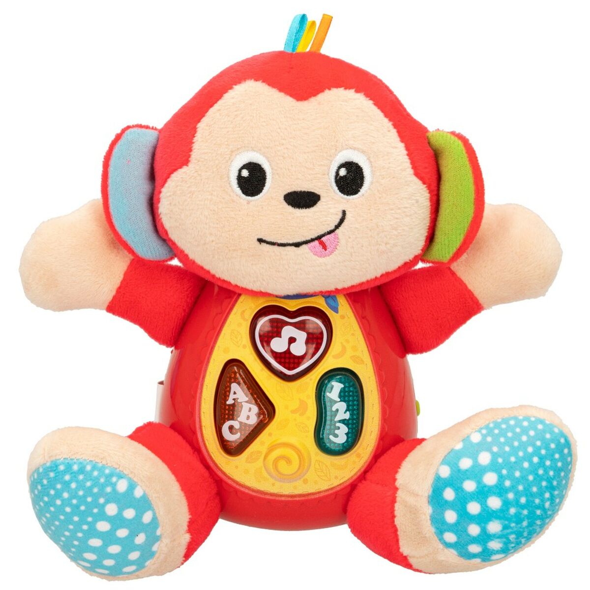 Soft toy with sounds Winfun Monkey 18 x 20,5 x 12,5 cm (6 Units) - Little Baby Shop