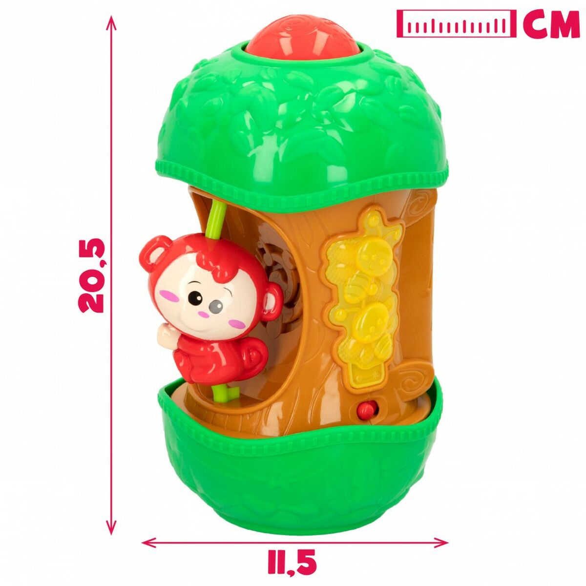 Interactive Toy for Babies Winfun Monkey 11,5 x 20,5 x 11,5 cm (6 Units) - Little Baby Shop