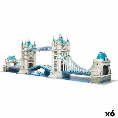 3D Puzzle Colorbaby Tower Bridge 120 Pieces 77,5 x 23 x 18 cm (6 Units) - Little Baby Shop