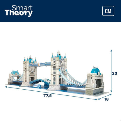 3D Puzzle Colorbaby Tower Bridge 120 Pieces 77,5 x 23 x 18 cm (6 Units) - Little Baby Shop