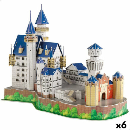 3D Puzzle Colorbaby New Swan Castle 95 Pieces 43,5 x 33 x 18,5 cm (6 Units) - Little Baby Shop