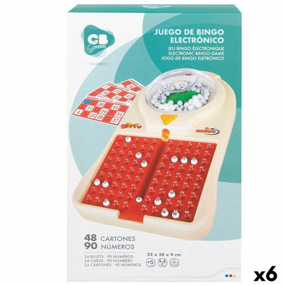 Automatic Bingo Colorbaby   Cardboard Plastic (6 Units) - Little Baby Shop