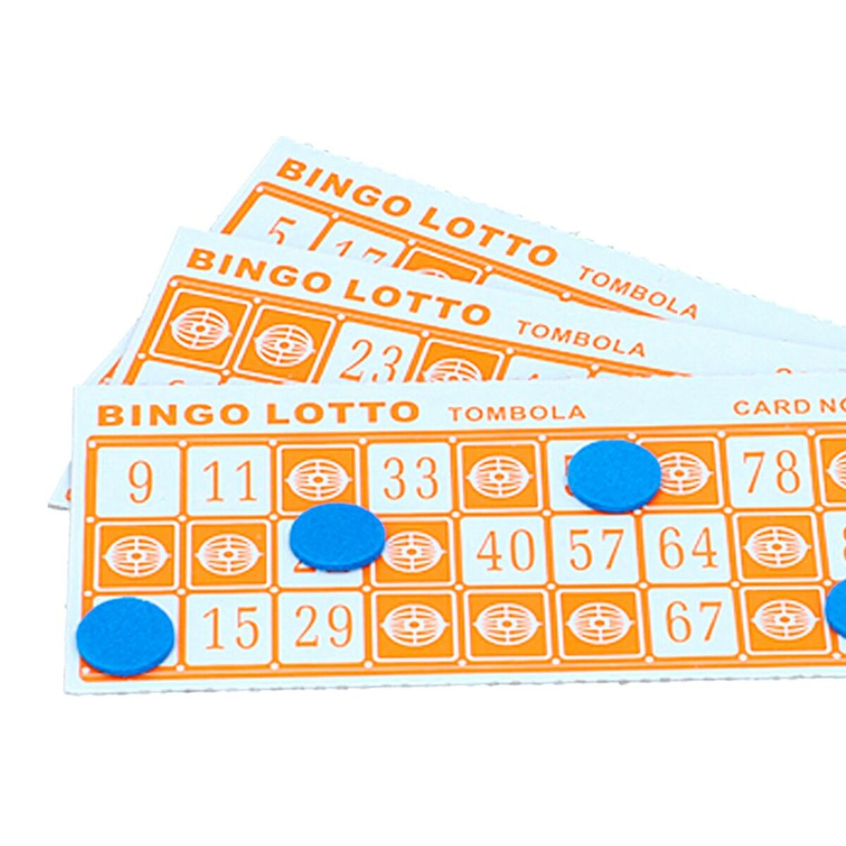 Bingo Colorbaby Blue Plastic (4 Units) - Little Baby Shop