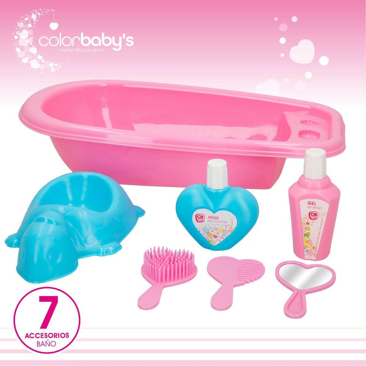 Dolls Accessories Colorbaby Baby Doll 20 Pieces 39 x 9,5 x 21,5 cm 6 Units - Little Baby Shop