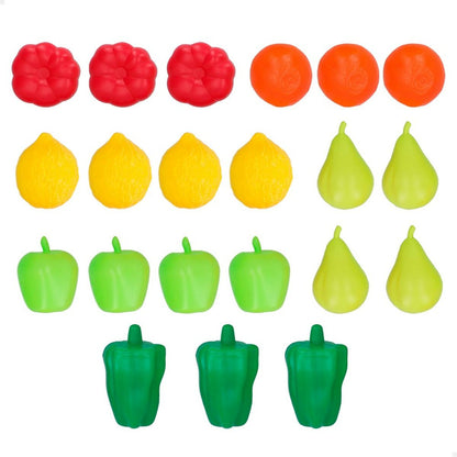 Toy Food Set Colorbaby 21 Pieces (10 Units) - Little Baby Shop