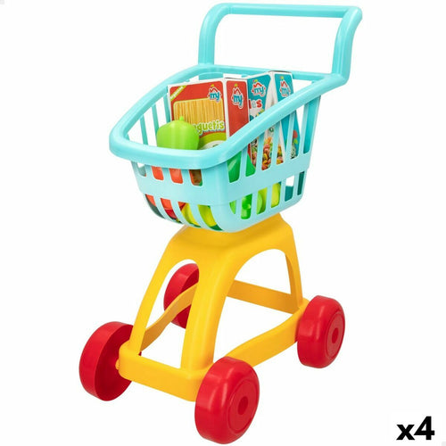 Shopping cart Colorbaby My Home 4 Units 30 x 54 x 41 cm - Little Baby Shop