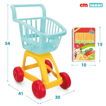 Shopping cart Colorbaby My Home 4 Units 30 x 54 x 41 cm - Little Baby Shop